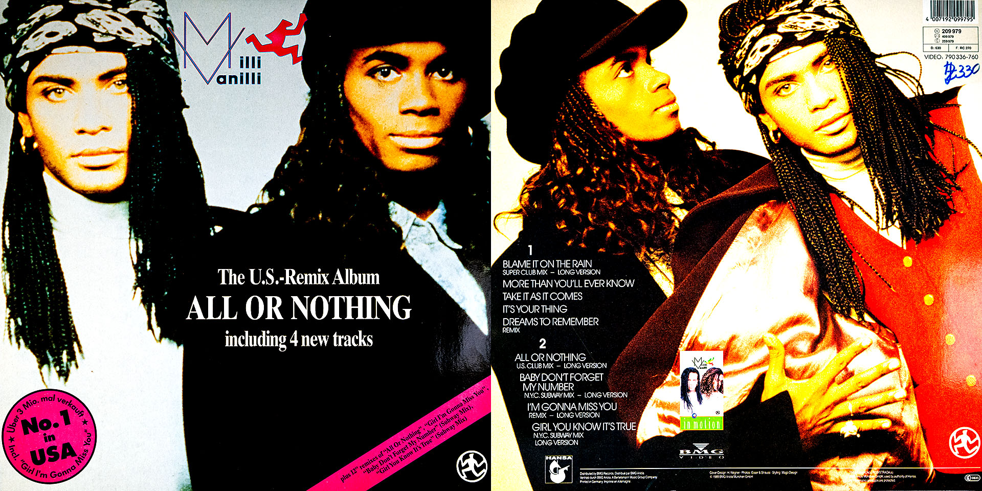 All Or Nothing - Milli Vanilli